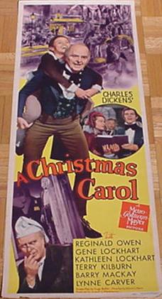 A Christmas Carol Insert Poster