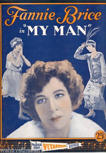 Ad for Fanny Brice in My Man (1928)