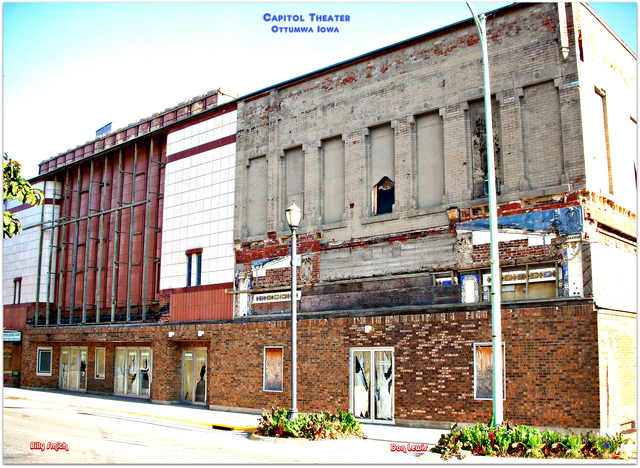 The Captiol Theatre in Ottumwa, IA today