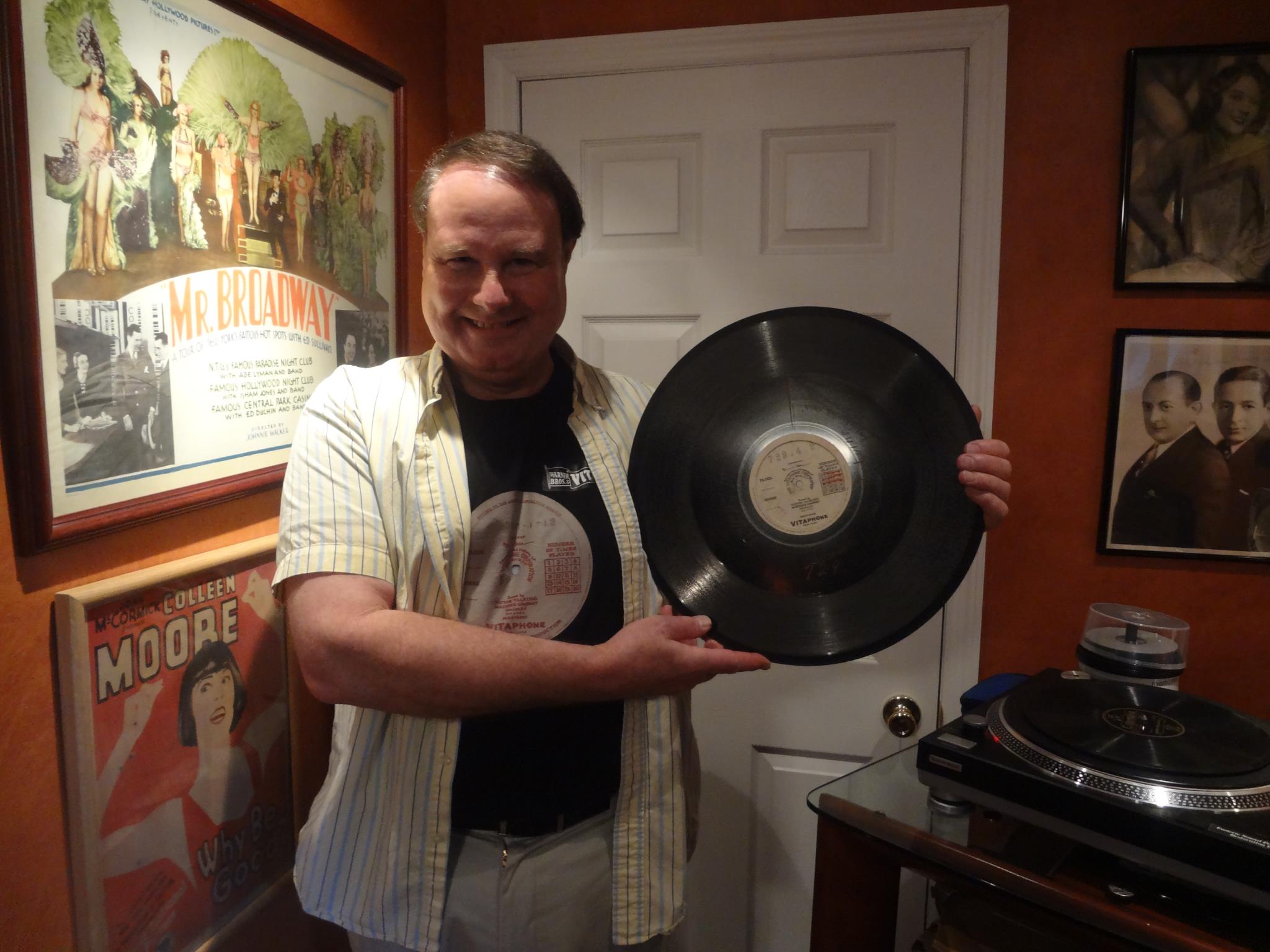 Ron Hutchinson finds Vitaphone records!
